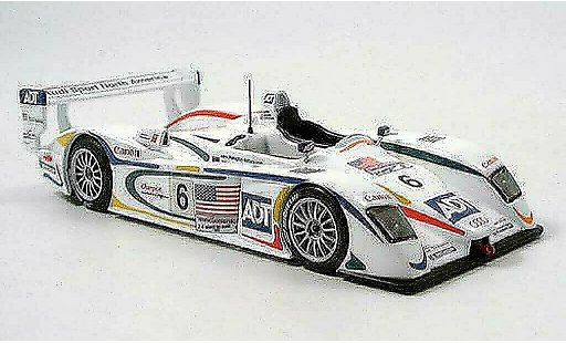 Audi R8 LMP course 1/43 IXO LM Pirro-Letho-Johansson No. 6 2003 modellini auto