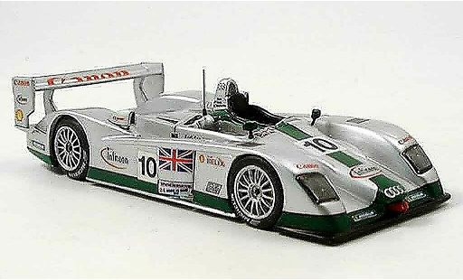 Audi R8 LMP course 1/43 IXO 2003 LM Biela McCarthy Salo No. 10 modellini auto