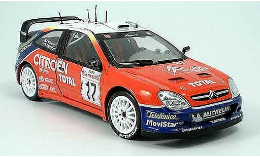 Citroen Xsara WRC 2003 1/43 Sun Star No.17 Total Rally Monte Carlo C.McRae/D.Ringer modellini auto