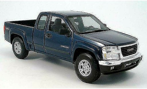 GMC Canyon Base 1/18 Maisto blu 2004 modellini auto