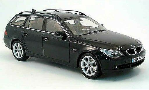 Bmw 525 E61 1/18 Kyosho i touring nero 2004 modellini auto
