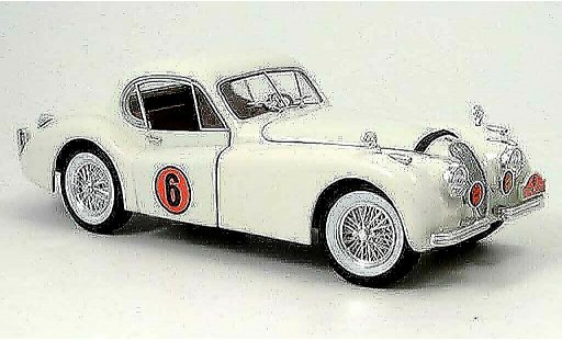 Jaguar XK 120 1/18 Signature racing bianco 1949 modellini auto