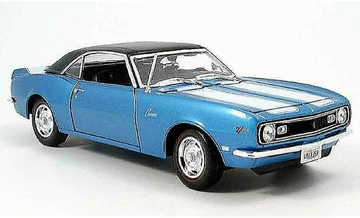 Chevrolet Camaro Z28 1/18 Maisto blu 1968 modellini auto