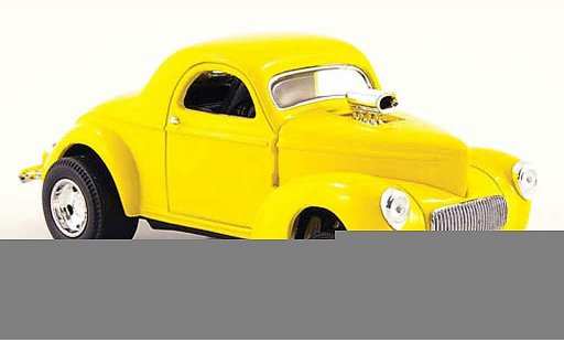 Willys Coupe 1941 1/43 Eagle Hot Rod giallo modellini auto