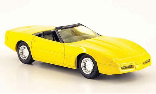 Chevrolet Corvette Convertible 1/43 Solido C4 Cabrio giallo 1984 modellini auto