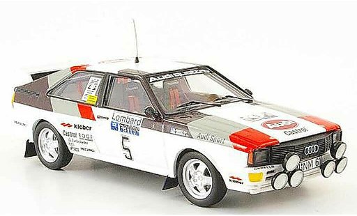 Audi Quattro coupe 1/43 Trofeu vincitore RAC Mikkola-Hertz 1981 modellini auto