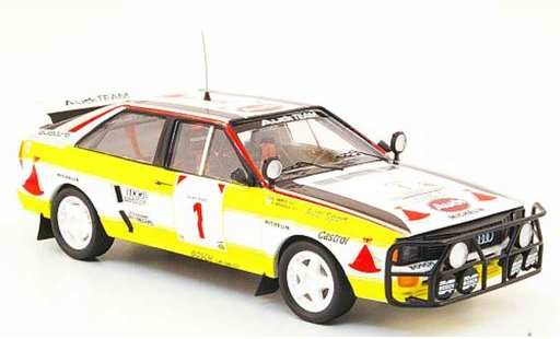 Audi Quattro rallye 1/43 Trofeu No.1 HB Safari Rally 1984 modellini auto