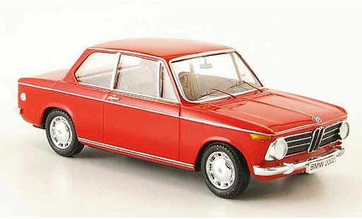 Bmw 2002 tii 1/43 Trofeu rosso 1981 modellini auto