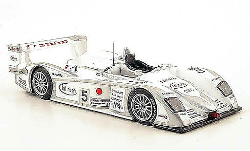 Audi R8 lms 1/43 IXO No.5 Team Sport Japan 24h Le Mans 2003 modellini auto