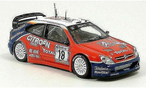 Citroen Xsara WRC 2003 1/43 IXO Loed-Elena vincitore Germania modellini auto