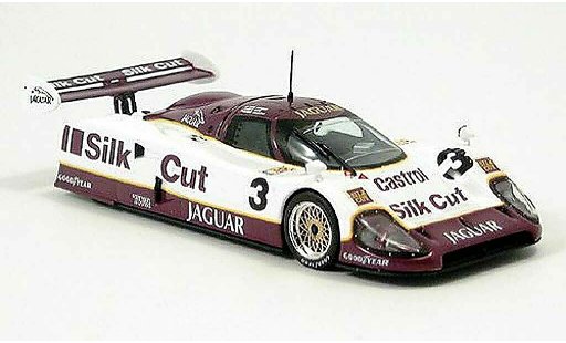 Jaguar XJ R12 1/43 IXO Brundle-Nielsen-Cobb LeMans vincitore 1990 modellini auto