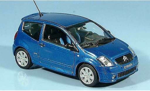 Citroen C2 Berline 1/43 Norev blu 2003 modellini auto