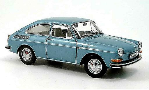 Volkswagen 1600 Base 1/18 Minichamps turchese 1970 modellini auto