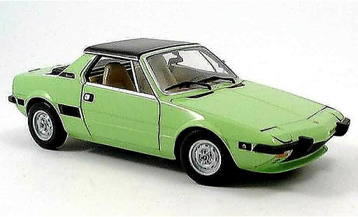 Fiat X 1/9 Targa 1/18 Minichamps verde 1974 modellini auto