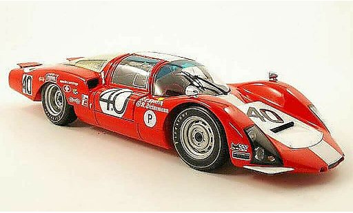 Porsche 906 1967 1/18 Minichamps lh no.40 squadra tartaruga 12h sebring d.spoerry r.steinemann modellini auto