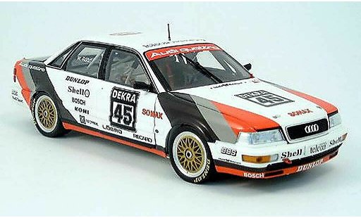 Audi V8 dtm 1/18 Minichamps Quattro roehrl 1990 modellini auto