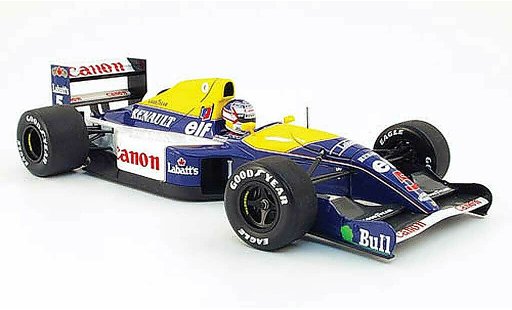 Renault F1 1991 1/18 Minichamps williams fw 14 mansell modellini auto