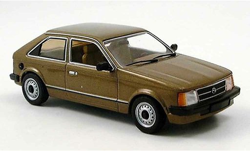 Opel Kadett D Base 1/43 Minichamps marrone 1979 modellini auto