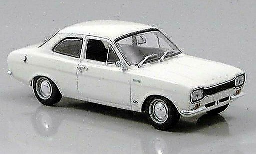 Ford Escort MK1 1/43 Minichamps I TC bianco RHD 1968 modellini auto