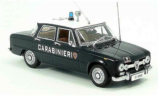Alfa Romeo Giulia Berlina 1/43 Minichamps carabinieri italienische police 1970 modellini auto