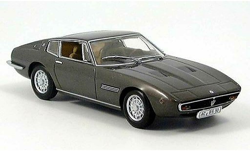 Maserati Ghibli coupe 1/43 Minichamps marrone 1972 modellini auto
