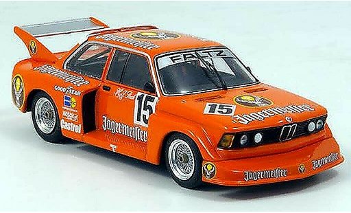 Bmw 320 Gr.5 1/43 Minichamps E21 i Gr. 5 Jagermeister pezzo vincitore 1977 modellini auto