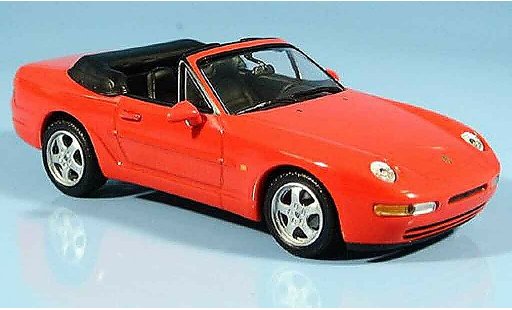 Porsche 968 Cabriolet 1/43 Minichamps Cabrio rosso 1994 modellini auto