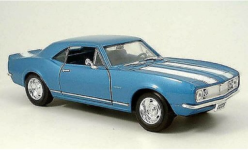 Chevrolet Camaro Z28 1/18 Yat Ming blu 1967 modellini auto