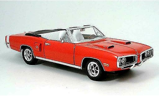 Dodge Coronet 1970 1/18 Yat Ming r t rosso modellini auto