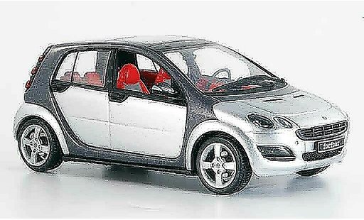 Smart ForFour Base 1/43 Schuco grigio 2004 modellini auto