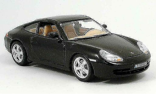Porsche 911 Carrera 1/18 Burago 4 nero modellini auto