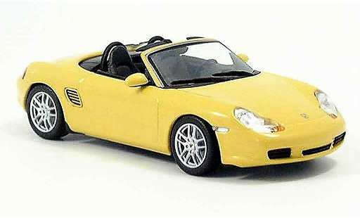 Porsche 718 S 1/43 Minichamps giallo 2002 modellini auto