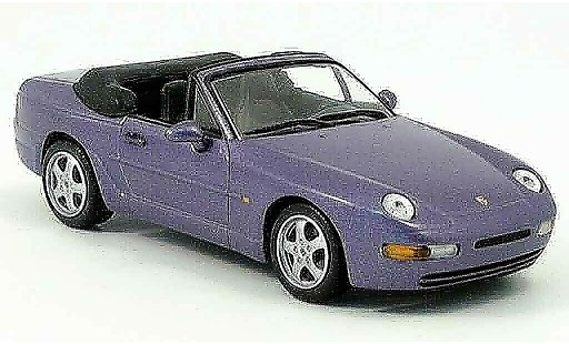 Porsche 968 Cabriolet 1/43 Minichamps Cabrio purple modellini auto