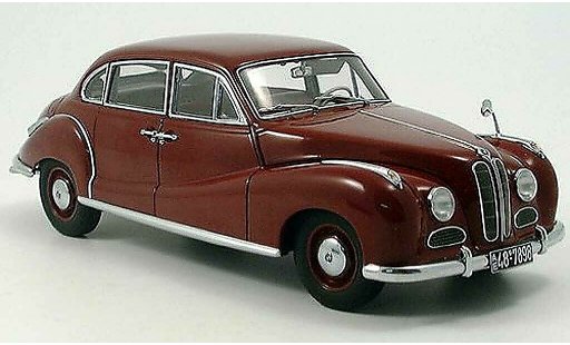 Bmw 501 berline 1/18 Autoart limousine rosso modellini auto