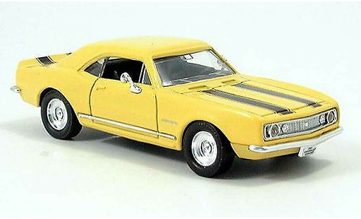 Chevrolet Camaro Z28 1/43 Yat Ming giallo/nero 1967 modellini auto