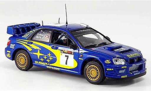 Subaru Impreza Base 1/43 Vitesse vincitore zypern p. stolberg no. 7 2003 modellini auto