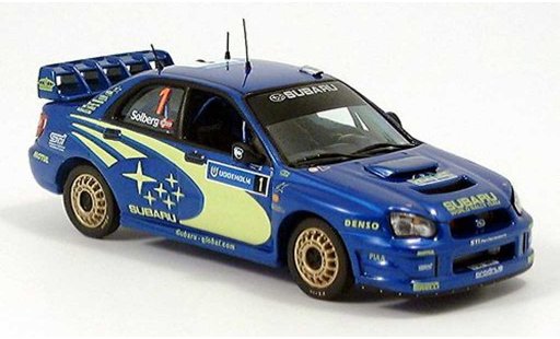 Subaru Impreza WRC 1/43 IXO Svezia 2004 modellini auto