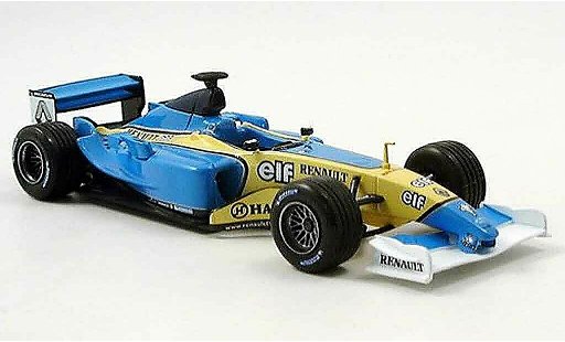 Renault F1 2003 1/43 Solido trulli alonso (aufkleber fur beide versionen) modellini auto