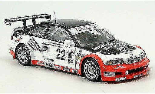 Bmw M3 course 1/43 Minichamps GTR E46 Daytona Said Auberlen Marks Hand Jonsson 2004 modellini auto