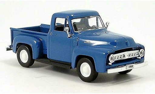 Ford F-100 Pickup 1/43 Yat Ming F 100 Pick Up blu 1953 modellini auto