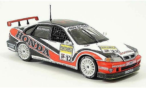 Honda Accord Base 1/43 Onyx T. Kristensen STW 1998 modellini auto