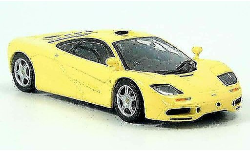 McLaren F1 GTR GTR 1/43 Minichamps giallo modellini auto