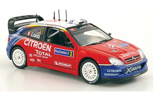 Citroen Xsara WRC 2004 1/43 Norev No.3 S.Loeb / D.Elena Tour de Corse modellini auto