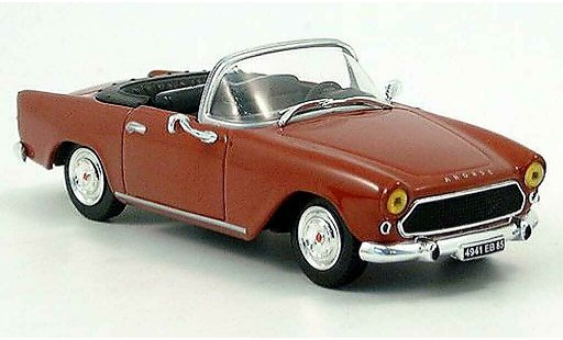 Simca Oceane Base 1/43 Norev rosso 1958 modellini auto