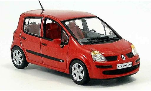 Renault Modus Base 1/43 Norev rosso 2004 modellini auto