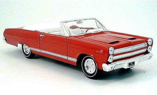 Mercury Cyclone Base 1/18 Yat Ming rosso 1966 modellini auto