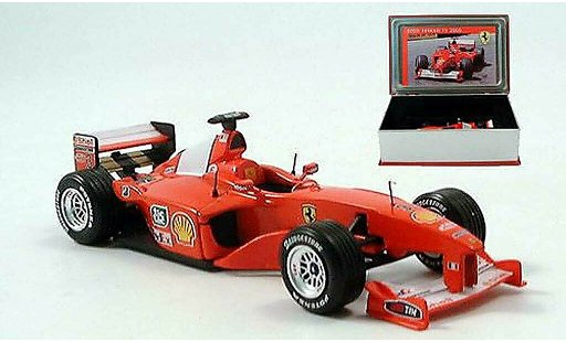 Ferrari F1 F2000 1/43 IXO No.3 vincitore Indianapolis M. Schumacher modellini auto