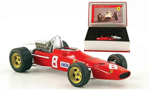 Ferrari 312 F1 1/43 IXO no.8 c.amon gp Germania 1967 modellini auto