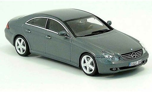 Mercedes Classe CLS Base 1/43 Minichamps grigioverde 2004 modellini auto