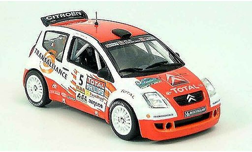 Citroen C2 S1600 1/43 Norev No.5 Rally de Lyon modellini auto